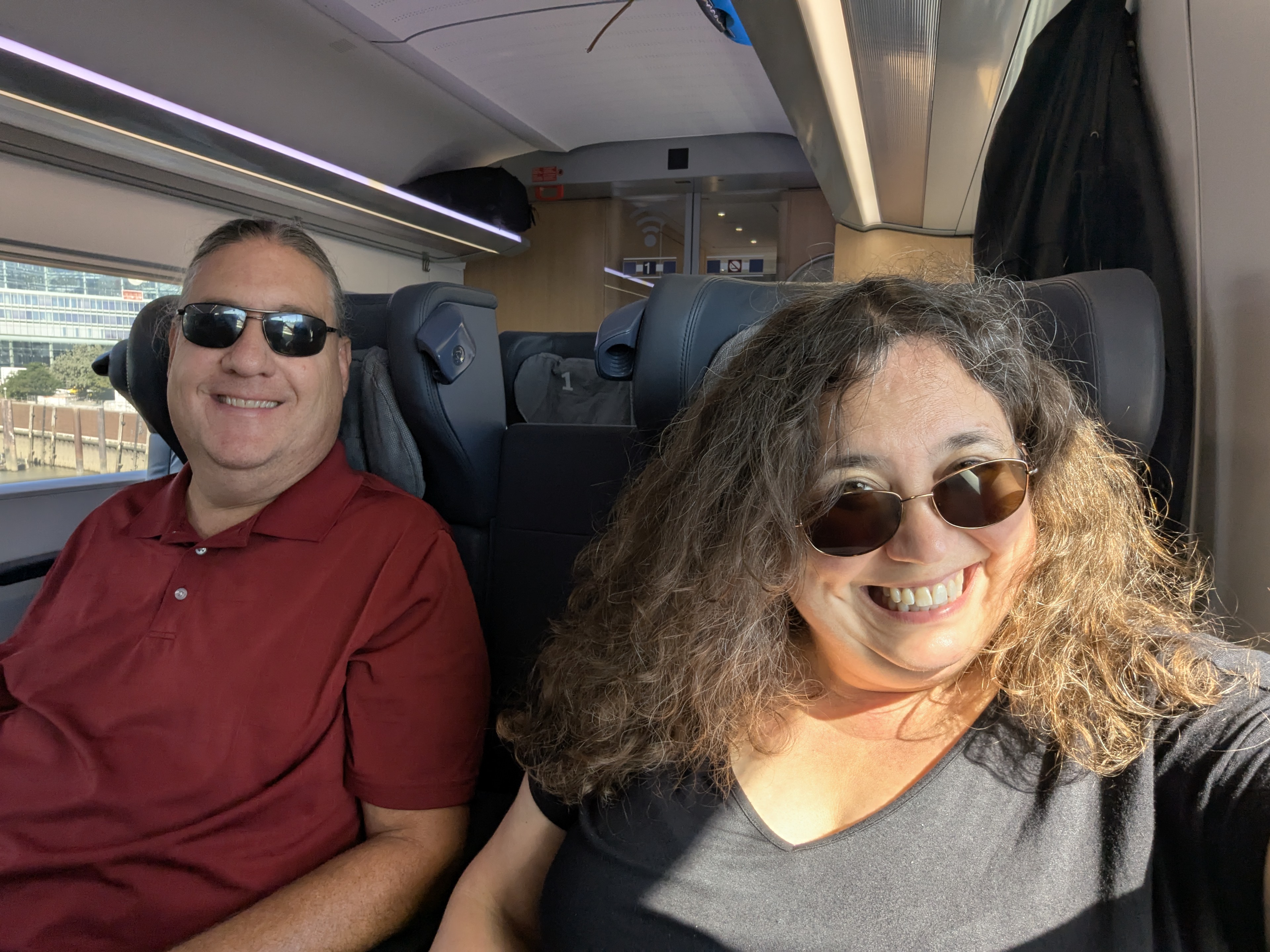 Train to Muenster, Germany